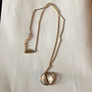 Lili Claspe Gold Vermeil Necklace Blue Stones